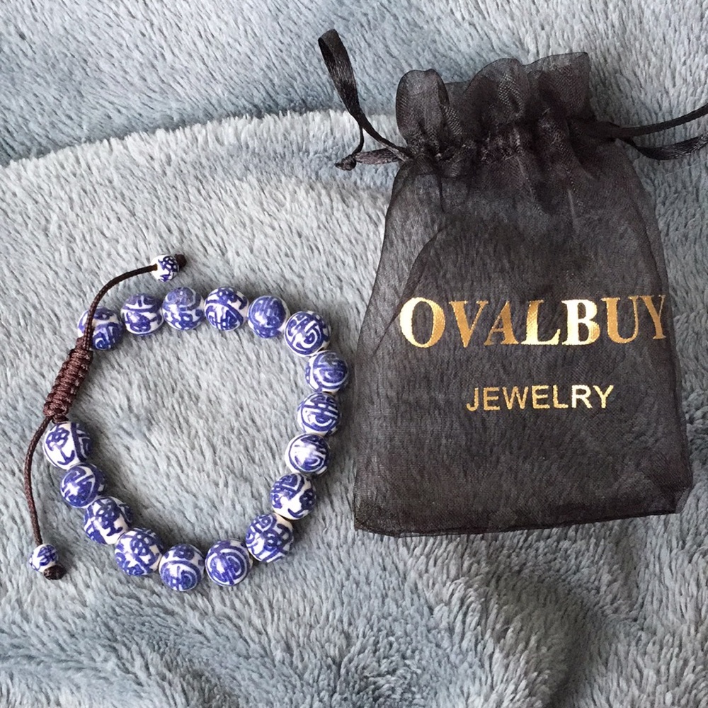 Porcelain Mala Bracelet